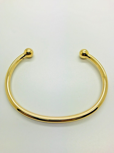 9ct yellow solid gold - 9ct, torque