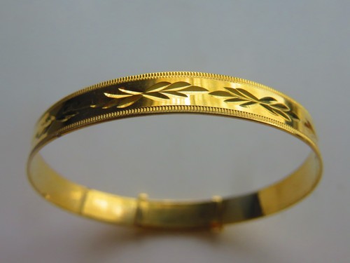 Gold maidens bangle expanding - gold,