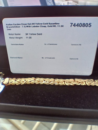 Brand new 9ct - brand, solid