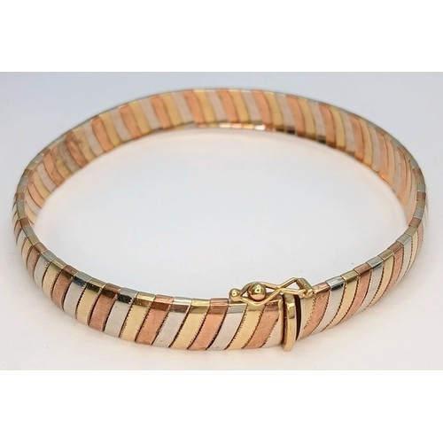 Solid 9ct tri colour gold - 9ct,