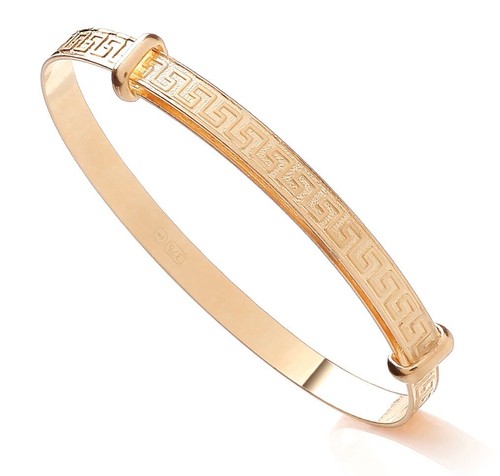 Solid 9ct gold greek - solid,