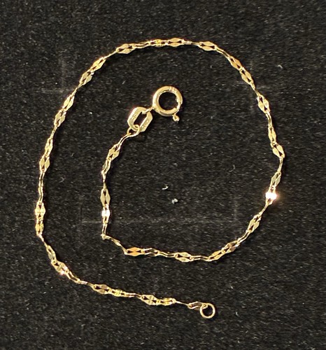 Mirror link chain bracelet - bracelet, 7in