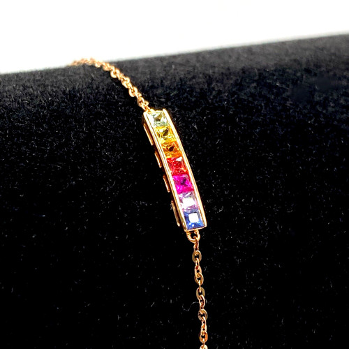 18k gold natural sapphires - 18k,