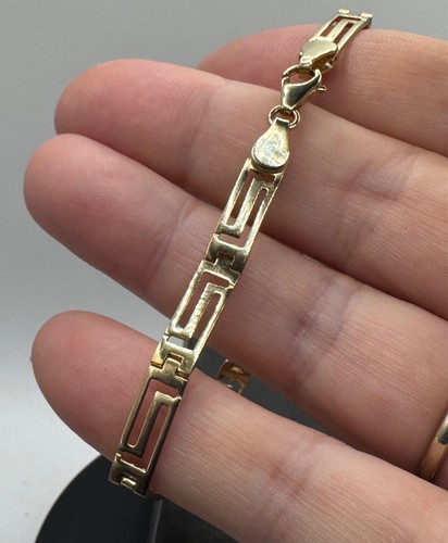 Solid 9ct yellow - 9ct, greek