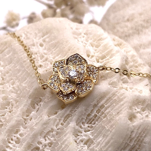18k gold natural diamonds - 18k, &