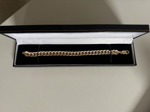 14k solid gold - gold, curb