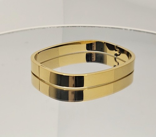 Gold bracelet square - bracelet,