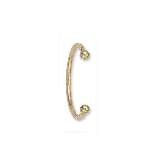 Torque bangle solid - bangle, gold