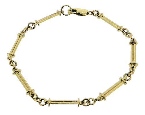 Gold bracelets inch 9ct - 7.25,