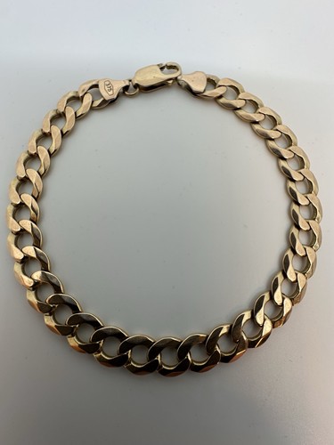 9ct solid gold - 9ct, curb