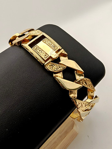 9ct solid yellow gold - solid,