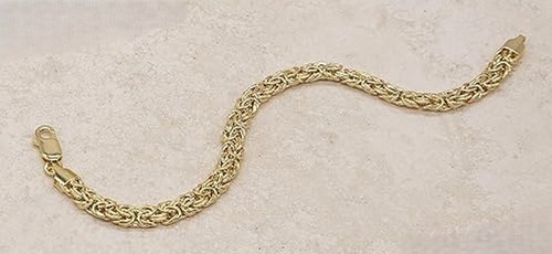 9ct yellow gold 5mm - gold, square