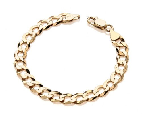 Men 9ct yellow gold - men's,