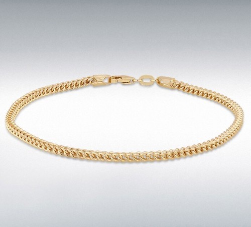 Solid 9ct gold franco - 9ct,