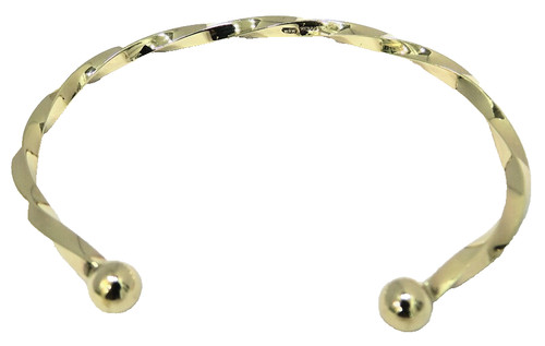 Mens torque bangle - torque,
